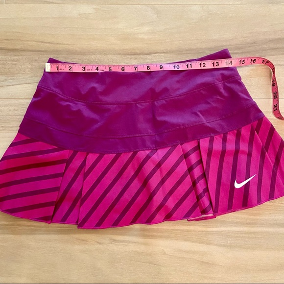 Nike dri-fit pink & purple tennis skirt size small - Picture 3 of 7